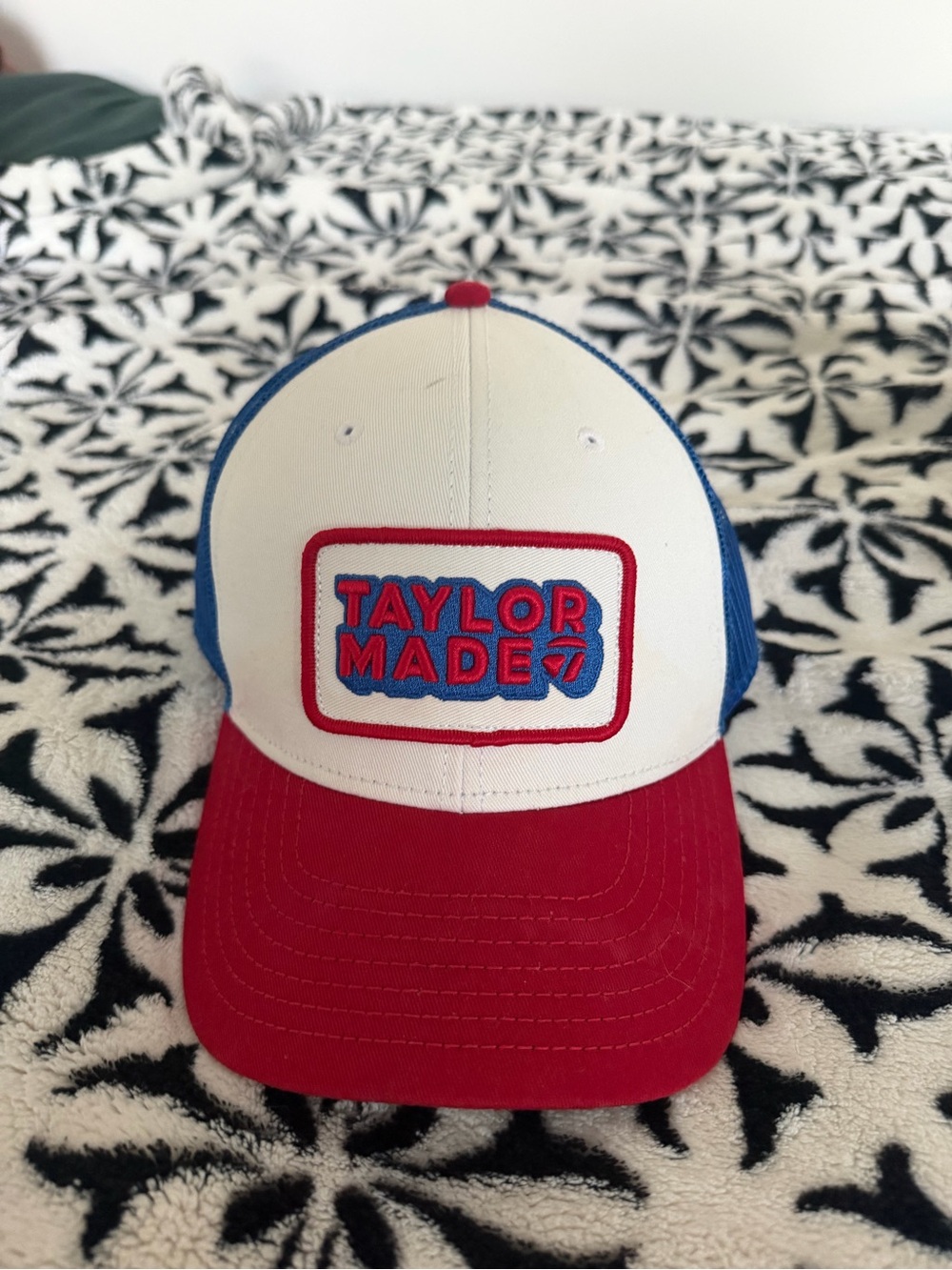 TaylorMade Red, White and Blue Trucker Hat